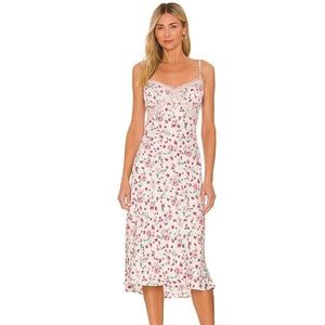 BB Dakota strawberry field dress